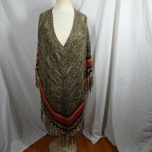 NY Collection Women Poncho Sweater Size L / XL